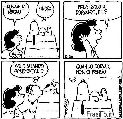 Risultati immagini per fumetti peanuts