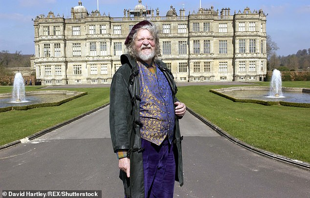 Lord Bath of Longleat is pictured outside Longleat House in Wiltshire, where Longleat Safari Park is situated. He has died aged 87