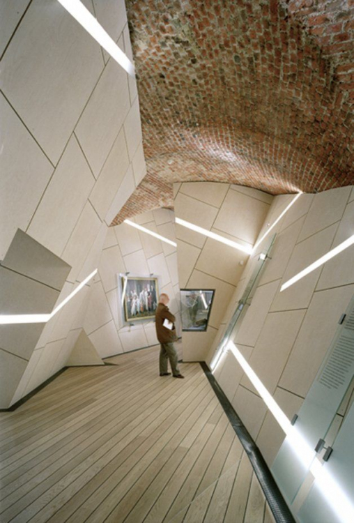 Danish Jewish Museum in Copenhagen, Denmark by Studio Daniel Libeskind |  Jewish museum, Museum interior, Museum architecture