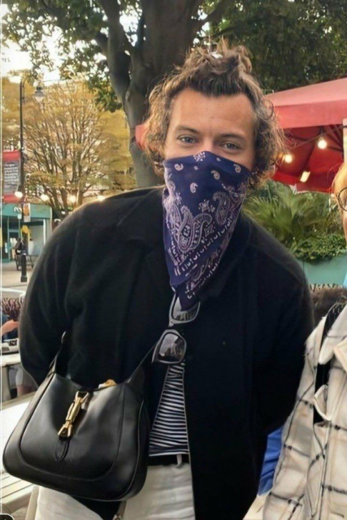 best harry pics on Twitter | Street style bags, One direction fashion,  Gucci jackie bag