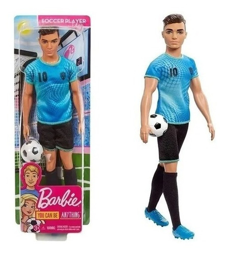 Barbie Ken Futbolista De Profesiones Muñeco Mattel Original | Cuotas sin  interés