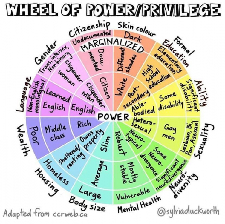 ONTSpecialNeeds on Twitter: "The Wheel of Power/Privilege thanks  @sylviaduckworth… "