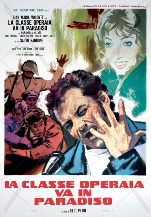 La Classe Operaia Va In Paradiso - Film (1971) - Foto Locandina | iVID.it -  Galleria Fotografica dei film, dei personaggi, delle serie TV