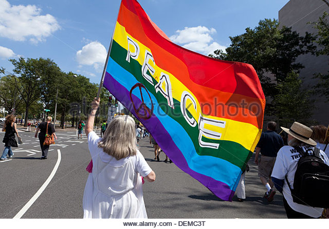 woman-waving-rainbow-peace-flag-washingt